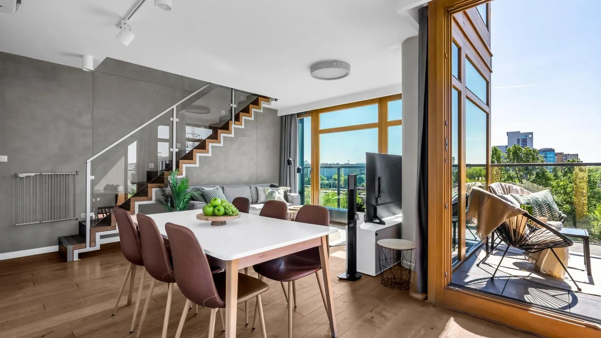 Warsaw Prestige Suites - 86M2, Two-Level Loft, Parking - By Rentujemy 0*,