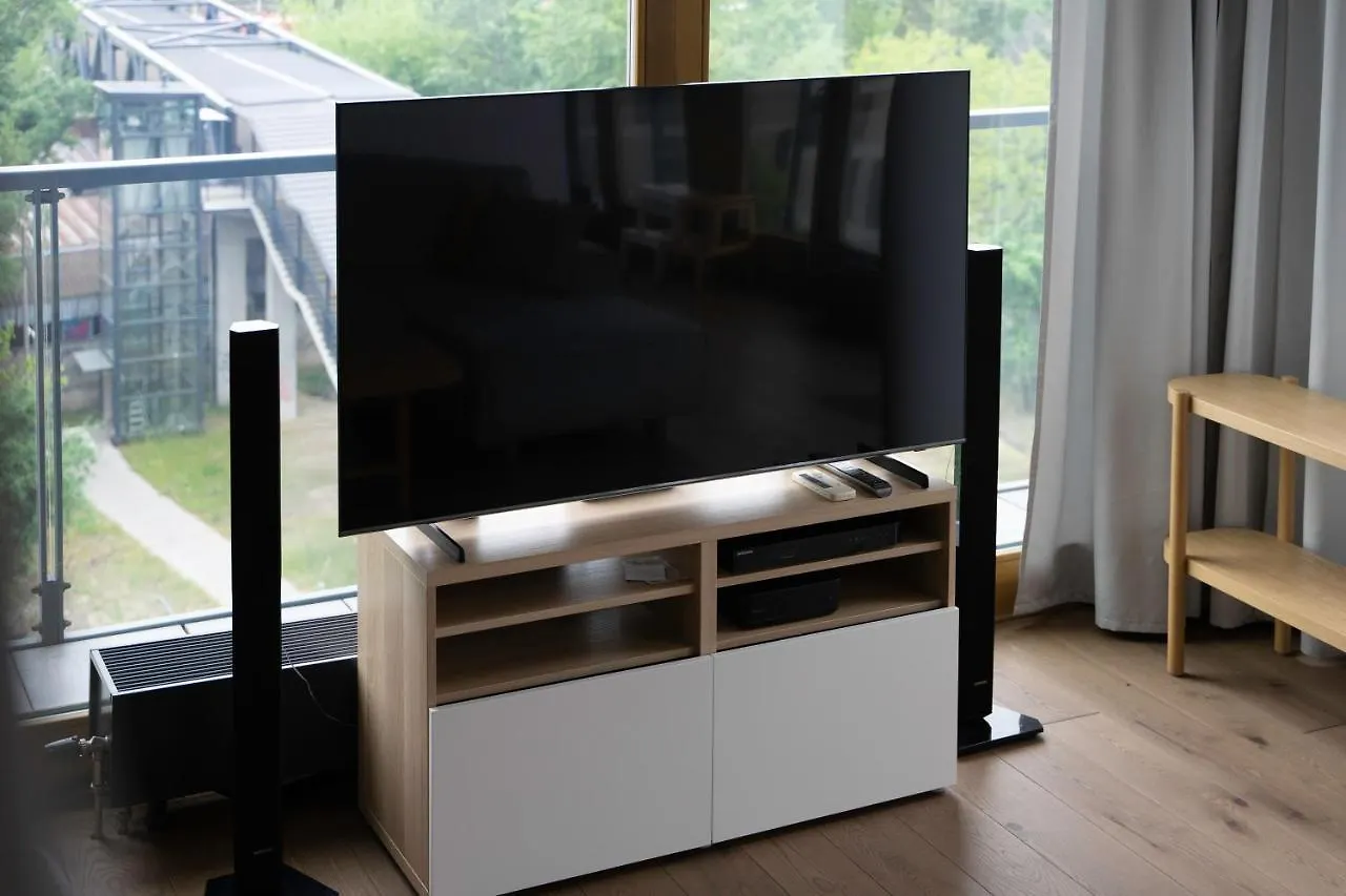 דירה Warsaw Prestige Suites - 86M2, Two-Level Loft, Parking - By Rentujemy