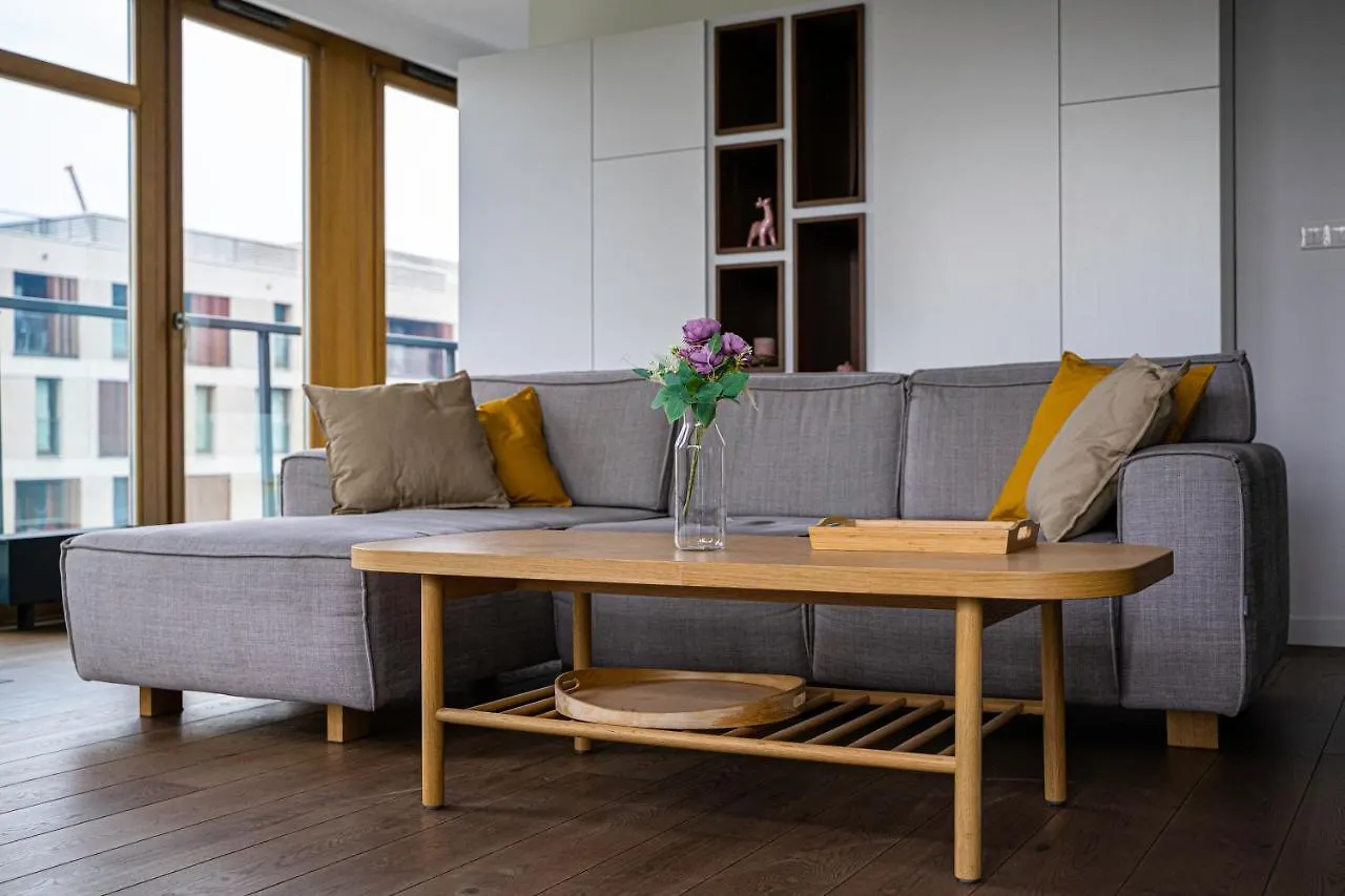 דירה Warsaw Prestige Suites - 86M2, Two-Level Loft, Parking - By Rentujemy